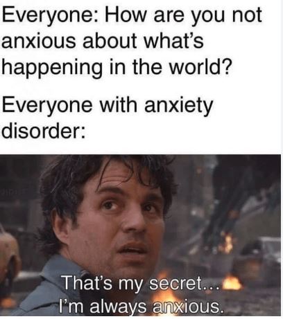 Anxiety Memes